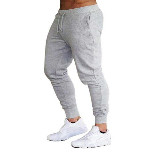 new jogging pants men sport sweatpants running pants gym men joggers cotton trackpants slim fit bodybuilding trouser, Black
new jogging pants men sport sweatpants running pants gym men joggers cotton trackpants slim fit bodybuilding trouser, Black