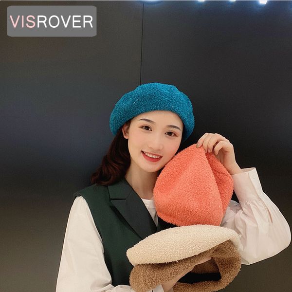 berets visrover 6 colorway wool winter woman beret solid acrylic autumn hat cap spring punk real wholesale, Blue;gray
berets visrover 6 colorway wool winter woman beret solid acrylic autumn hat cap spring punk real wholesale, Blue;gray