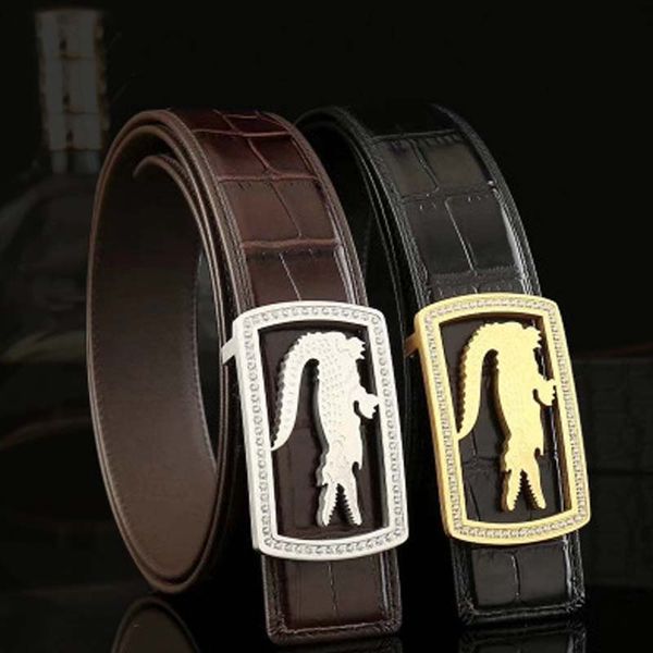 yulonggongwu siam crocodile belt men belt male business crocodile men male, Black;brown
yulonggongwu siam crocodile belt men belt male business crocodile men male, Black;brown