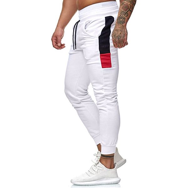 men pants fashion side panelled pencil pants casual natural color elastic waist pants men s clothing, Black
men pants fashion side panelled pencil pants casual natural color elastic waist pants men s clothing, Black