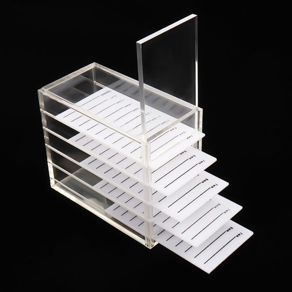 false eyelashes 2pcs clear eyelash storage box acrylic individual lashes plate pallet holders display stand lash for extension cases
false eyelashes 2pcs clear eyelash storage box acrylic individual lashes plate pallet holders display stand lash for extension cases