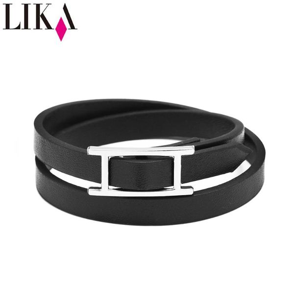charm bracelets lika 2021 fashion ladies leather bracelet personality simple multi-layer wild explosions accessories, Golden;silver
charm bracelets lika 2021 fashion ladies leather bracelet personality simple multi-layer wild explosions accessories, Golden;silver