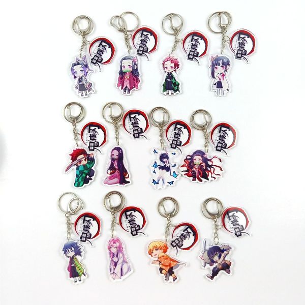 demon slayer keychain man kamado nezuko key chain women key holder cute keyring acrylic ring fashion porte clef, Silver
demon slayer keychain man kamado nezuko key chain women key holder cute keyring acrylic ring fashion porte clef, Silver