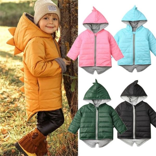 cute kids toddler baby girl boy long sleeve solid color hoodied zipper coat winter warm jacket 3d dinosaur outwear casual y200831, Blue;gray
cute kids toddler baby girl boy long sleeve solid color hoodied zipper coat winter warm jacket 3d dinosaur outwear casual y200831, Blue;gray