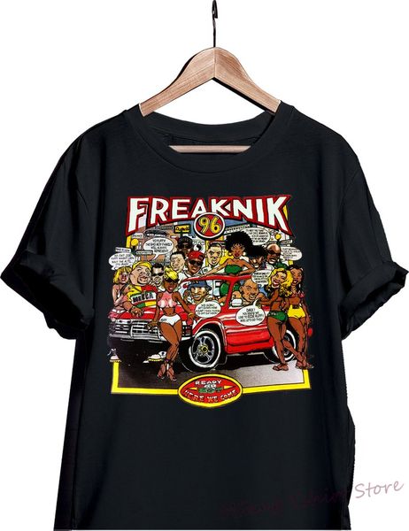freaknik 96 t-shirt мужчины смешные печати женщины вершины тройник вскользь тенниски o-шеи
freaknik 96 t-shirt мужчины смешные печати женщины вершины тройник вскользь тенниски o-шеи