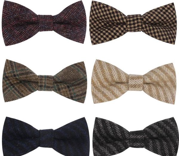 wool bow ties for men cravats fashion adjustable plaid woolen bowtie for wedding party groom butterfly casual bowties, Black;gray
wool bow ties for men cravats fashion adjustable plaid woolen bowtie for wedding party groom butterfly casual bowties, Black;gray
