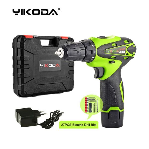 12v cordless screwdriver rechargeable hand drill mini electric drill one lithium battery tools plastic case accessories
12v cordless screwdriver rechargeable hand drill mini electric drill one lithium battery tools plastic case accessories