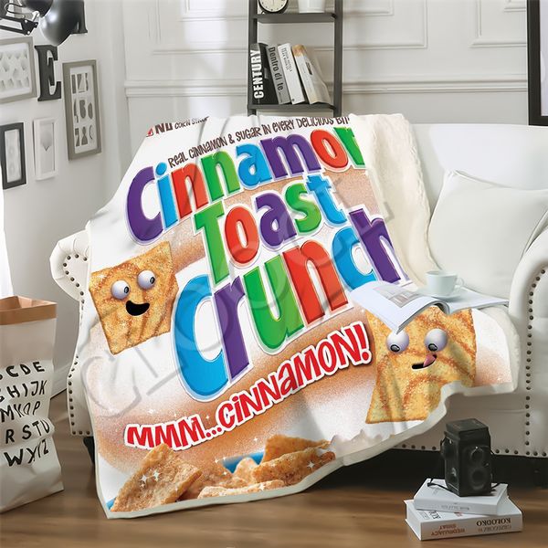 cloocl factory wholesale cinnamon toast blunts blankets 3d print double layer sherpa blanket on bed home textiles dreamlike style
cloocl factory wholesale cinnamon toast blunts blankets 3d print double layer sherpa blanket on bed home textiles dreamlike style