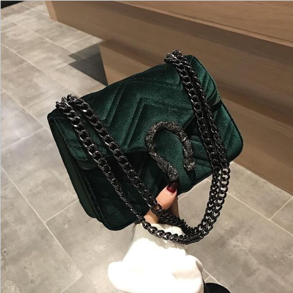 

2020 New Fashion Lattice Handbag High Quality Flip Chain Women Leather Handbag Women Shoulder Messenger Bag Fashion Women bag 01