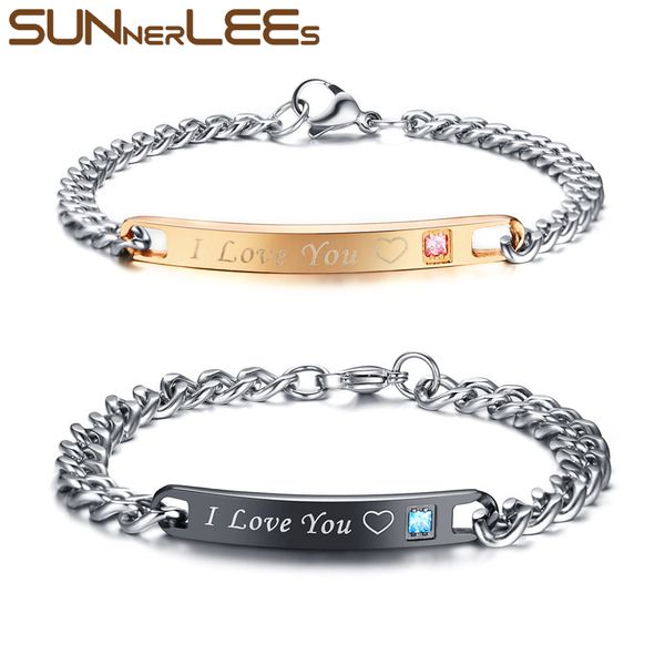 sunnerlees stainless steel couple id bracelet cz stones lover crown charm link chain men women valentine's day gift cb-020, Black
sunnerlees stainless steel couple id bracelet cz stones lover crown charm link chain men women valentine's day gift cb-020, Black