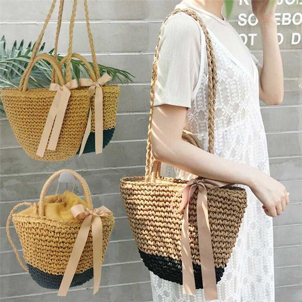 summer women casual rattan bag wicker knitted basket handbag totes beach straw woven bag
summer women casual rattan bag wicker knitted basket handbag totes beach straw woven bag