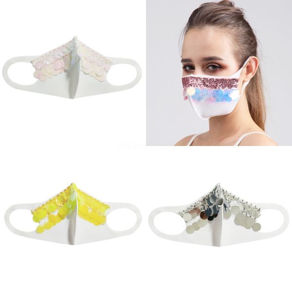 bling sequins pink face maskcotton lining face cover dustprood fashion decorative party face masks for raves and festivals#697, Black
bling sequins pink face maskcotton lining face cover dustprood fashion decorative party face masks for raves and festivals#697, Black