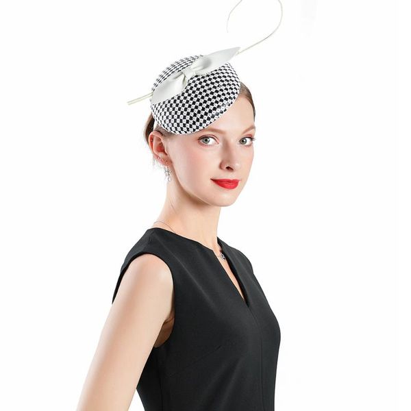 stingy brim hats wedding hat women elegant banquet fedoras woman fascinator black white plaid with bow bonnet cocktail cap, Blue;gray
stingy brim hats wedding hat women elegant banquet fedoras woman fascinator black white plaid with bow bonnet cocktail cap, Blue;gray