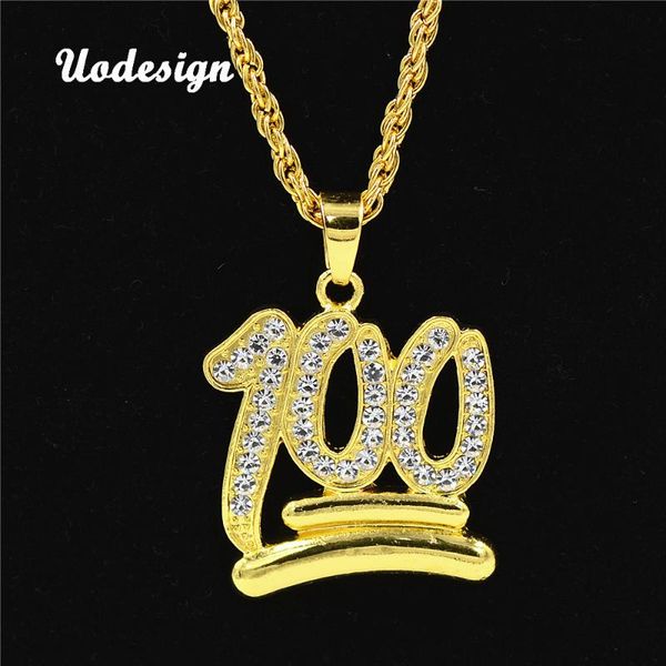 uodesign hip hop charm pendants rock jewelry gift number 100 bling necklaces for men, Silver
uodesign hip hop charm pendants rock jewelry gift number 100 bling necklaces for men, Silver