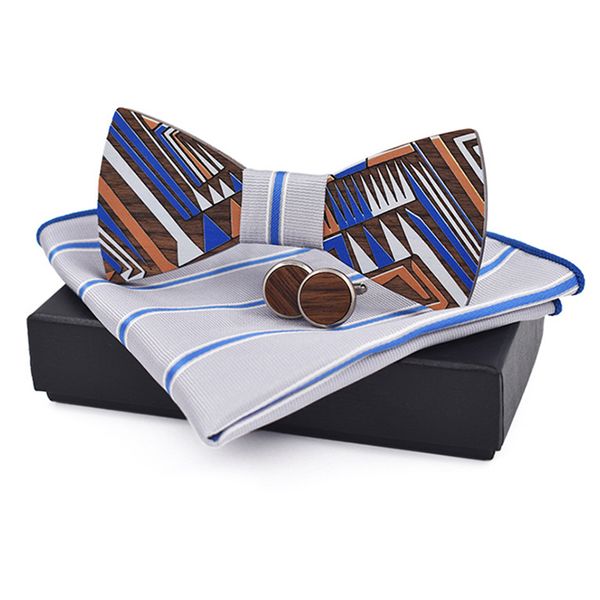 dropshipping mens designer ties with brand tuxedo decorations cufflink kerchief print wooden bowtie set with package, Blue;purple
dropshipping mens designer ties with brand tuxedo decorations cufflink kerchief print wooden bowtie set with package, Blue;purple