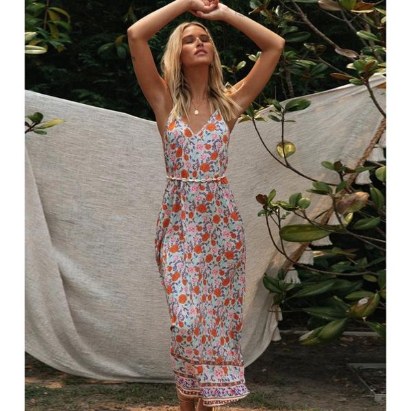 casual dresses 2021 summer boho floral printed strap midi dress sleeveless backless vintage cami vestidos beach women slip, Black;gray
casual dresses 2021 summer boho floral printed strap midi dress sleeveless backless vintage cami vestidos beach women slip, Black;gray