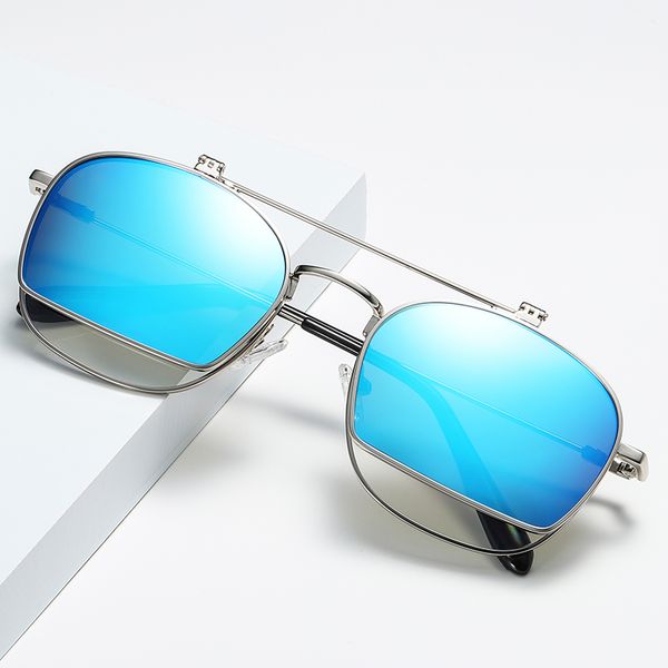 sunglasses albassam brand design men women glasses vintage flip retro punk round metal frame clamshell double lens sun f, White;black
sunglasses albassam brand design men women glasses vintage flip retro punk round metal frame clamshell double lens sun f, White;black