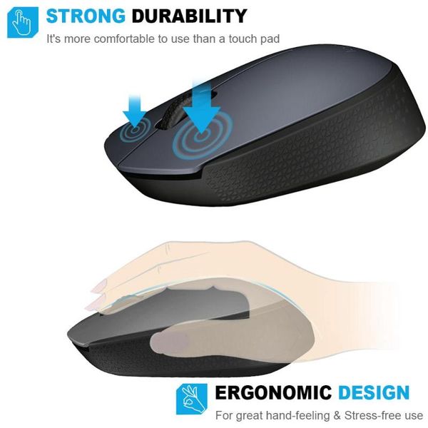 mice m170 2.4g wireless mouse with 1000dpi resolving power nano receiver for pc game
mice m170 2.4g wireless mouse with 1000dpi resolving power nano receiver for pc game