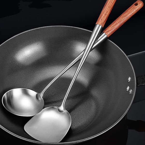 2pcs kitchen wok spatula and ladle tool set 17 inches spatula for wok stainless steel wok spatula kitchen bar tools
2pcs kitchen wok spatula and ladle tool set 17 inches spatula for wok stainless steel wok spatula kitchen bar tools