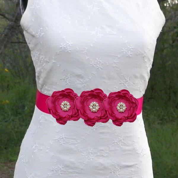 women sash belt baby girl satin layered flower sash belt wedding bridesmaid pearl flower party accessories 200pcs/lot, Black;brown
women sash belt baby girl satin layered flower sash belt wedding bridesmaid pearl flower party accessories 200pcs/lot, Black;brown