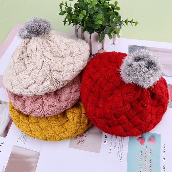 new baby winter hat knit crochet baby beret girl cap for children cotton warm cute beanie hat, Blue;gray
new baby winter hat knit crochet baby beret girl cap for children cotton warm cute beanie hat, Blue;gray