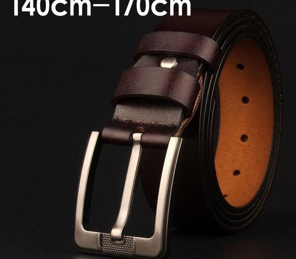 man extra large size pin buckle belt 150 160 170cm genuine leather belt for men punk antique long pants male luxury 2020, Black;brown
man extra large size pin buckle belt 150 160 170cm genuine leather belt for men punk antique long pants male luxury 2020, Black;brown