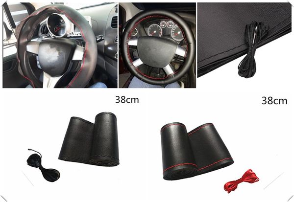 steering wheel covers car cover diy size 38 cm fiber leather hand-sewn for 206 307 406 407 207 208 308 508 2008 3008
steering wheel covers car cover diy size 38 cm fiber leather hand-sewn for 206 307 406 407 207 208 308 508 2008 3008
