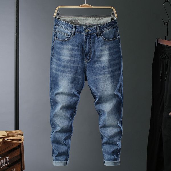 men's jeans 2021 big size autumn loose stretch harlan pants plus 46 48 fat trousers fashion trend simple casual jeans,546, Blue
men's jeans 2021 big size autumn loose stretch harlan pants plus 46 48 fat trousers fashion trend simple casual jeans,546, Blue