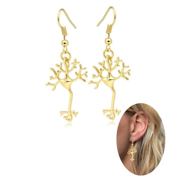 fei ye paws boho gold color neuron brain nerve cell drop earrings brinco aros long life tree earrings for women from jewelry, Silver
fei ye paws boho gold color neuron brain nerve cell drop earrings brinco aros long life tree earrings for women from jewelry, Silver