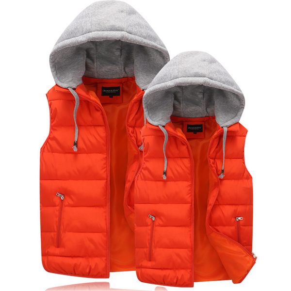 women sleeveless jacket winter plus size black hooded female slim vest women's windproof warm waistcoat outwear, Black;white
women sleeveless jacket winter plus size black hooded female slim vest women's windproof warm waistcoat outwear, Black;white