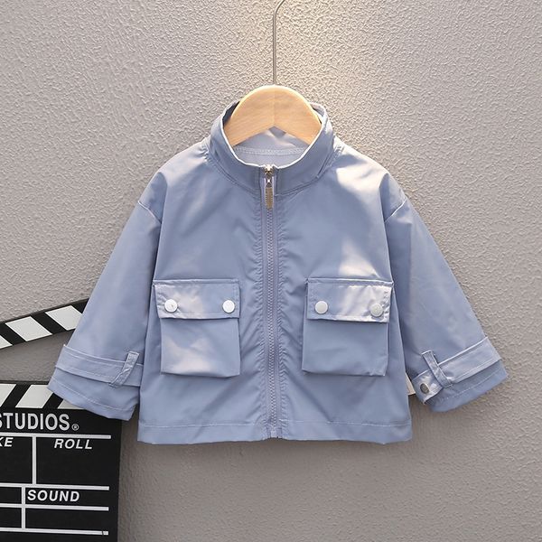 2020 spring and autumn new style boy's outer case 0-1-2-3-4-5 years old baby korean-style long sleeve childrenswear a generation, Blue;gray
2020 spring and autumn new style boy's outer case 0-1-2-3-4-5 years old baby korean-style long sleeve childrenswear a generation, Blue;gray