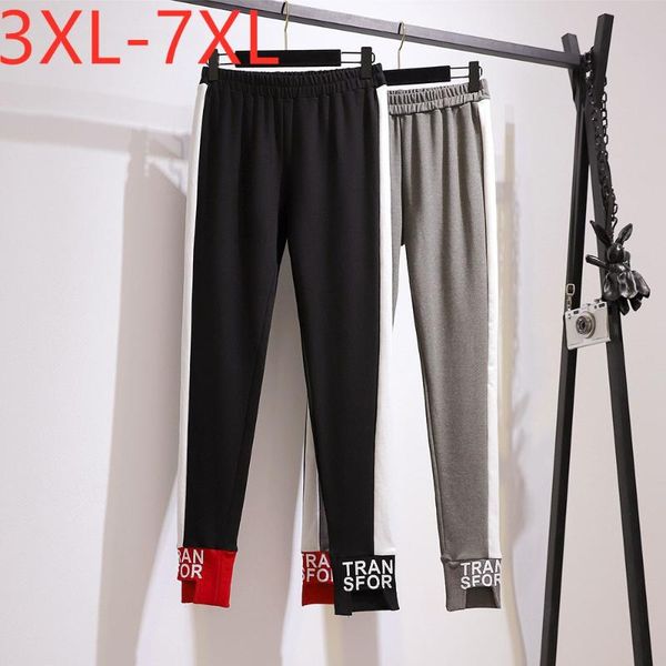 new ladies spring autumn plus size pencil sports pants for women large slim elastic cotton long running trousers 4xl 5xl 6xl 7xl, Black;white
new ladies spring autumn plus size pencil sports pants for women large slim elastic cotton long running trousers 4xl 5xl 6xl 7xl, Black;white