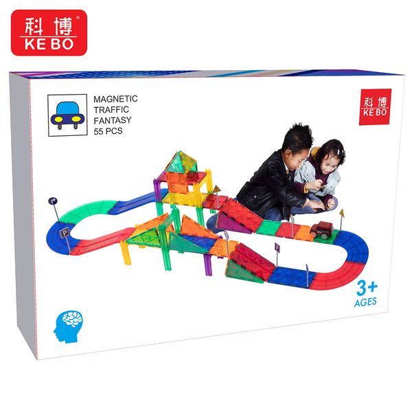 55 pcs magnetic track building blocks combinations of magnetic designer blocks construction set model & building toys plastic blocks for k
55 pcs magnetic track building blocks combinations of magnetic designer blocks construction set model & building toys plastic blocks for k