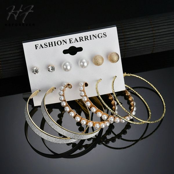 silver color hyperbole zircon imitation pearl hoop earrings for women 6 pair/set round earings fashion jewelry kb297 kb298, Golden;silver
silver color hyperbole zircon imitation pearl hoop earrings for women 6 pair/set round earings fashion jewelry kb297 kb298, Golden;silver