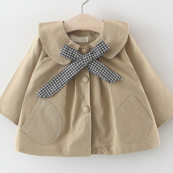 autumn spring long sleeve solid bow plaid coat outfits kids baby girls outwear windbreaker children costume 6m-3y, Blue;gray
autumn spring long sleeve solid bow plaid coat outfits kids baby girls outwear windbreaker children costume 6m-3y, Blue;gray