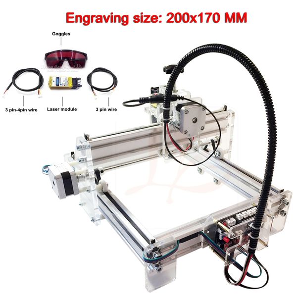 mini diy laser engraving machine 20x17cm laser engraving machine diy engraver deskwood router/cutter/printer+
mini diy laser engraving machine 20x17cm laser engraving machine diy engraver deskwood router/cutter/printer+