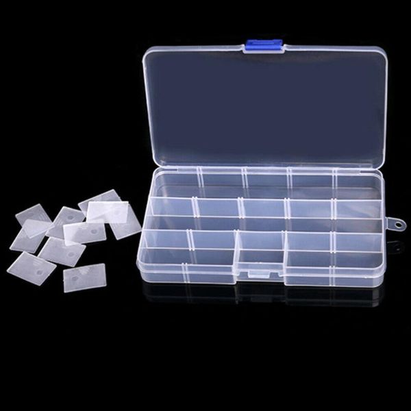 plastic transparent jewelry storage box container beads earrings necklace ring bracelet package case 15 movable grid, Pink;blue
plastic transparent jewelry storage box container beads earrings necklace ring bracelet package case 15 movable grid, Pink;blue