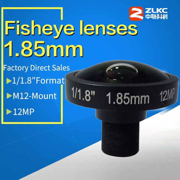 lens design cctv 1/1.8" f2.0, 1.85mm fish eye lens, for surveillance cameras, 12 megapixel hd m12 mount
lens design cctv 1/1.8" f2.0, 1.85mm fish eye lens, for surveillance cameras, 12 megapixel hd m12 mount