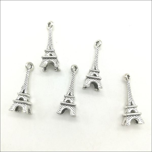 lot 100pcs mini eiffel tower tibetan silver charms pendants for jewelry making earring necklace bracelet key chain accessories 22*8mm dh0075, Bronze;silver
lot 100pcs mini eiffel tower tibetan silver charms pendants for jewelry making earring necklace bracelet key chain accessories 22*8mm dh0075, Bronze;silver
