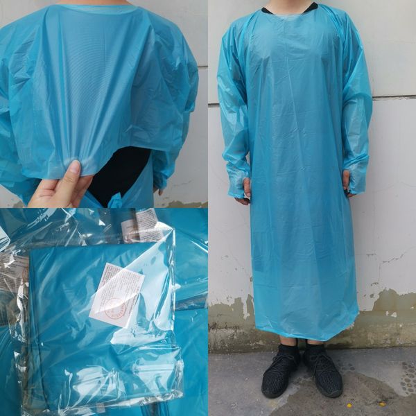cpe protective clothing disposable isolation gowns clothing suits elastic cuffs anti dust apron outdoor disposable raincoats cyz2755
cpe protective clothing disposable isolation gowns clothing suits elastic cuffs anti dust apron outdoor disposable raincoats cyz2755