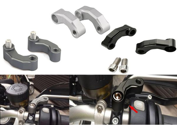 cnc aluminum motorcycle mirror riser extension bracket adapter for r1200gs lc/ 2013-2020 r ninet/r1200r
cnc aluminum motorcycle mirror riser extension bracket adapter for r1200gs lc/ 2013-2020 r ninet/r1200r