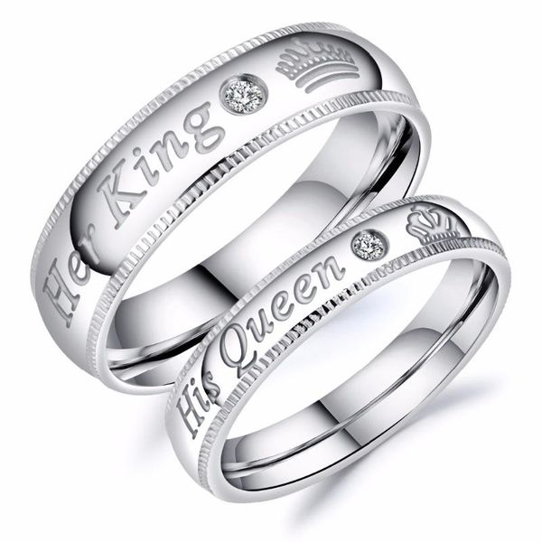 cluster rings valentines day gift crystal couple ring her king his queen lettering wedding round silver color jewelry women & men, Golden;silver
cluster rings valentines day gift crystal couple ring her king his queen lettering wedding round silver color jewelry women & men, Golden;silver
