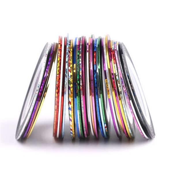 stickers & decals 30pcs mixed colorful beauty rolls striping foil tips tape line diy design nail art for manicure tools decoration, Black
stickers & decals 30pcs mixed colorful beauty rolls striping foil tips tape line diy design nail art for manicure tools decoration, Black