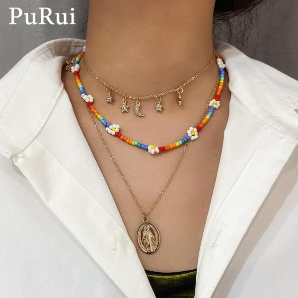 bohemian cute star moon tassel necklace for women 3pcs layered shell pedant necklace handmade rice beads choker, Golden;silver
bohemian cute star moon tassel necklace for women 3pcs layered shell pedant necklace handmade rice beads choker, Golden;silver