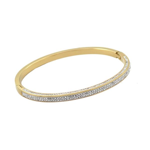 baoliren yellow gold color pave half circle rhinestone zircon bangle jewelry for lady, Black
baoliren yellow gold color pave half circle rhinestone zircon bangle jewelry for lady, Black
