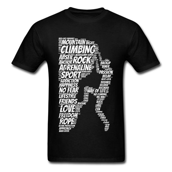 fun rock climber 2018 cool men black white t-shirt letter character print fitness summer t shirt thanksgiving day gifts
fun rock climber 2018 cool men black white t-shirt letter character print fitness summer t shirt thanksgiving day gifts