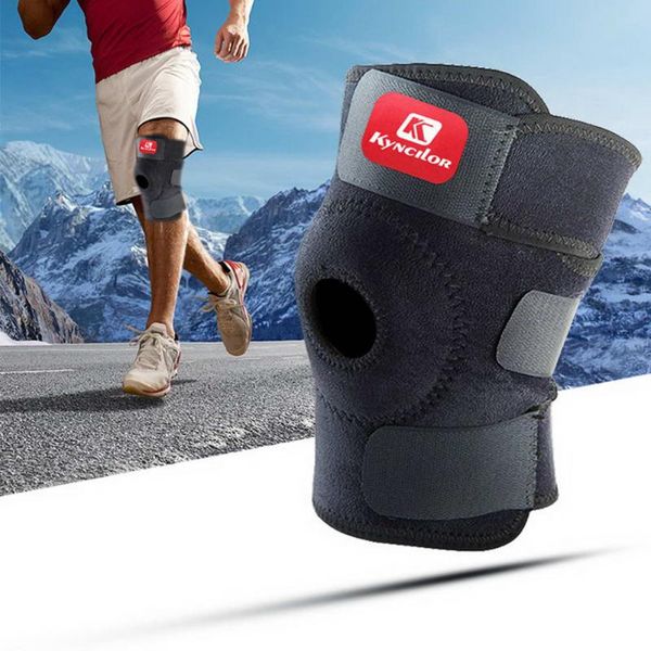 adjustable knee pad support brace knee wrap gym workout sports protector guard 88, Black;gray
adjustable knee pad support brace knee wrap gym workout sports protector guard 88, Black;gray