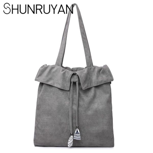 shunruyan fashion autumn and winter new women suede tote bag casual large capacity soft handbags light shoulder bag
shunruyan fashion autumn and winter new women suede tote bag casual large capacity soft handbags light shoulder bag
