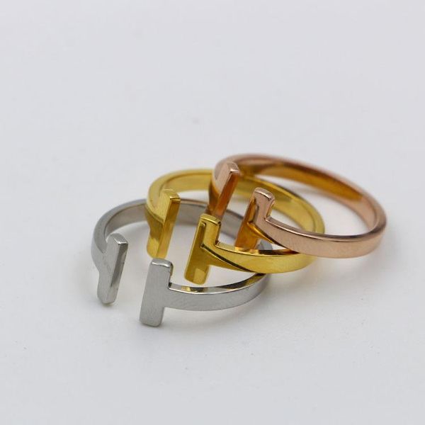 tyme stainless steel double t speak all the new code ring fashion jewelry finger ring titanium steel couple ring accessories, Golden;silver
tyme stainless steel double t speak all the new code ring fashion jewelry finger ring titanium steel couple ring accessories, Golden;silver
