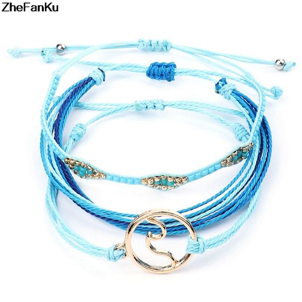 3pcs/set vintage multilayer wave blue bracelets for woman fashion weave rope chain charm bracelet bangles adjustable girls, Golden;silver
3pcs/set vintage multilayer wave blue bracelets for woman fashion weave rope chain charm bracelet bangles adjustable girls, Golden;silver